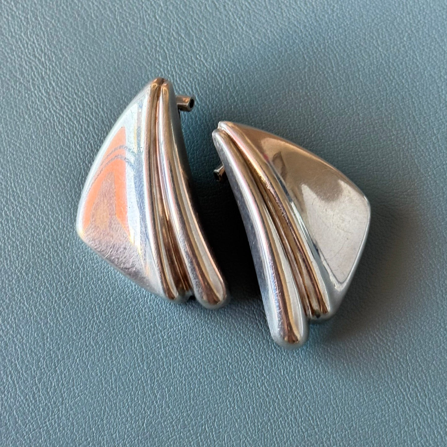 Sculptural Fan Earrings