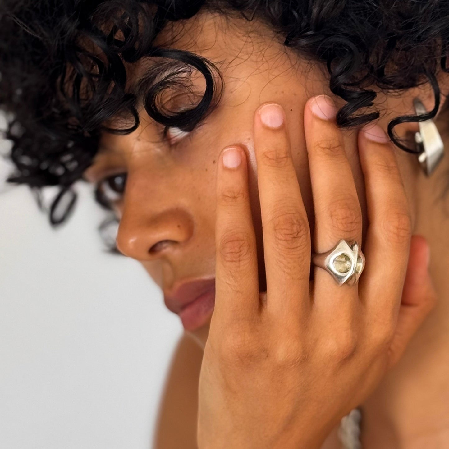 N.E From Sculptural Ring