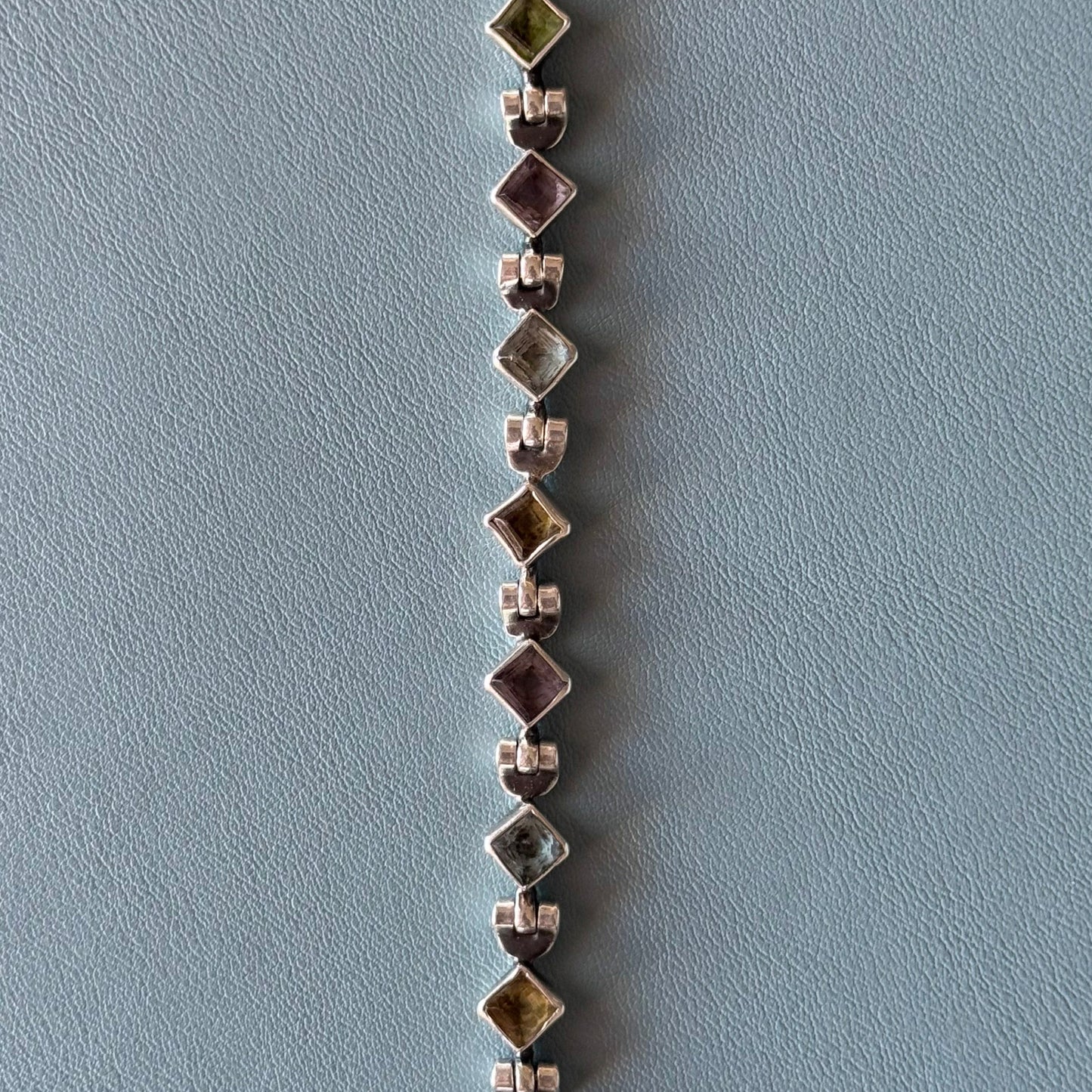 Geometric Multi-Stone Bracelet